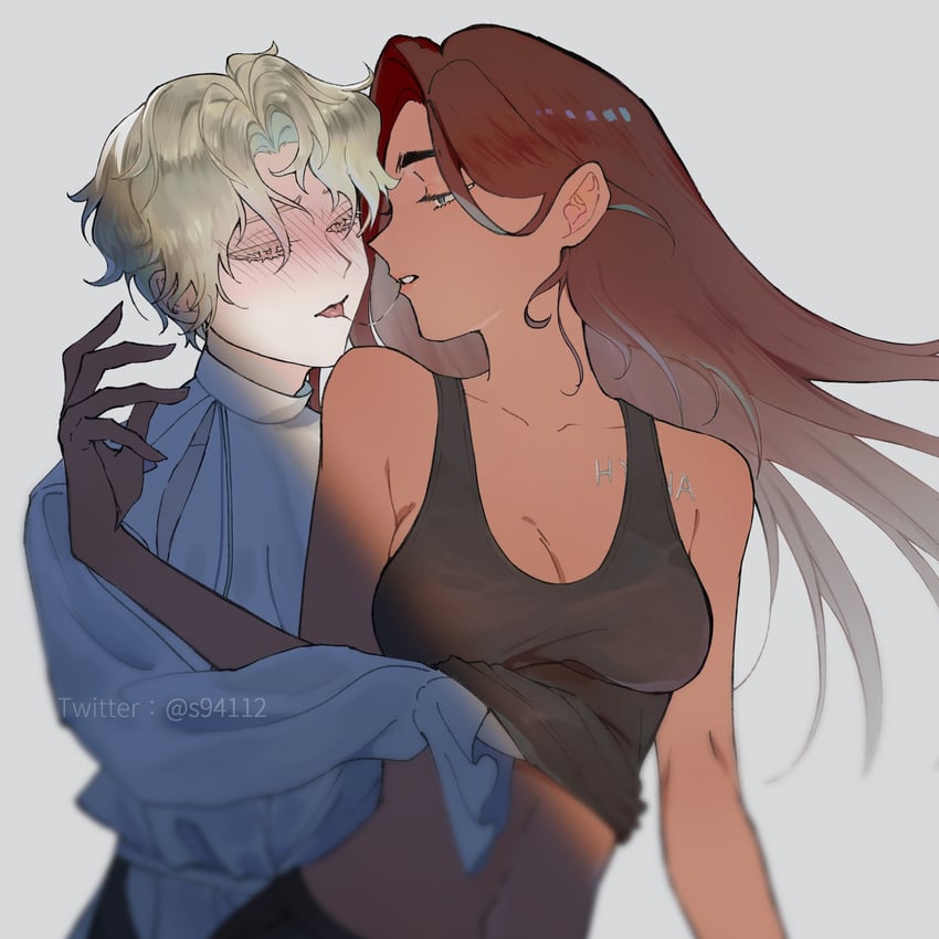 luka and hyuna (alien stage) drawn by xuanyimystery