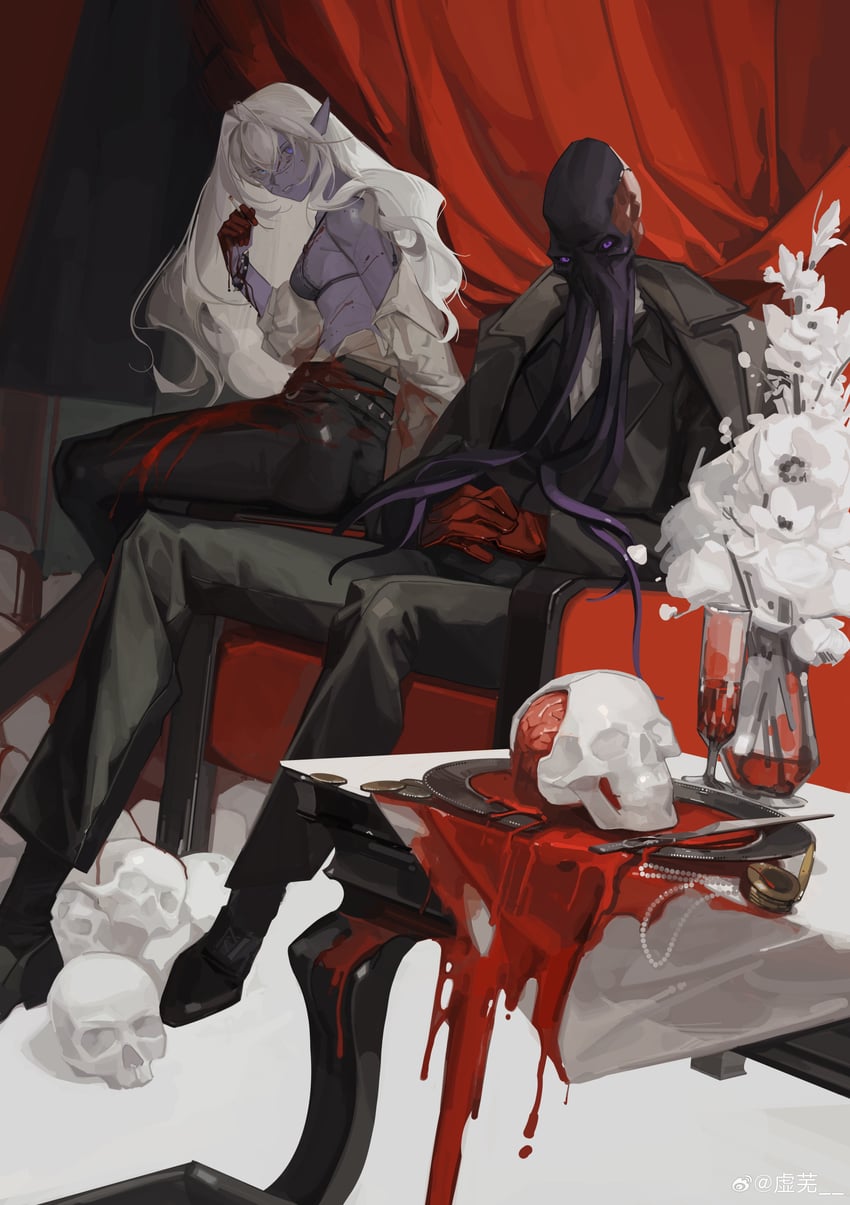 tav and the emperor (dungeons & dragons and 2 more) drawn by sin_node