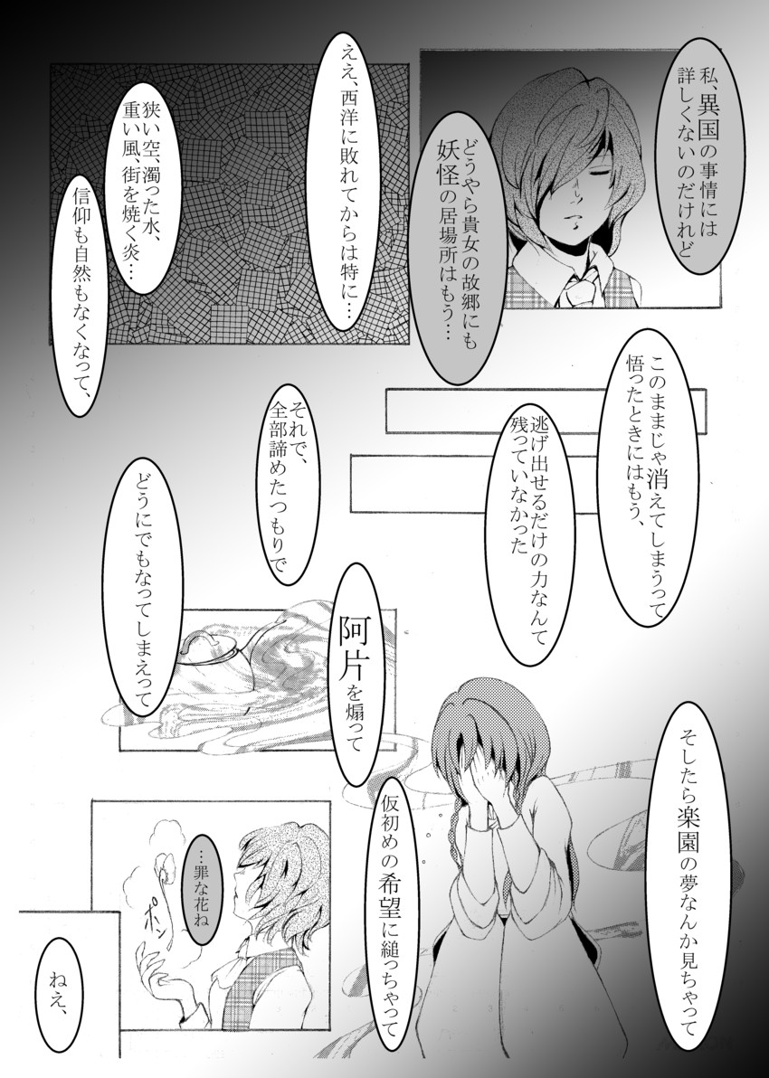 hong meiling and kazami yuuka (touhou) drawn by tommy_koh