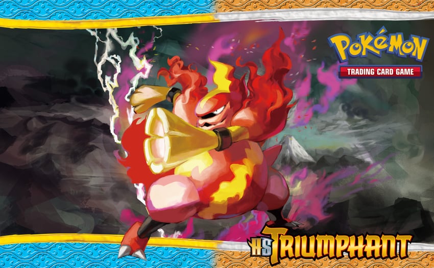 magmortar (pokemon and 1 more) drawn by kawaguchi_youhei