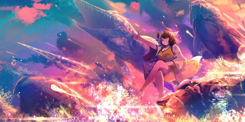 ushizaki urumi (touhou and 1 more) drawn by berryverrine