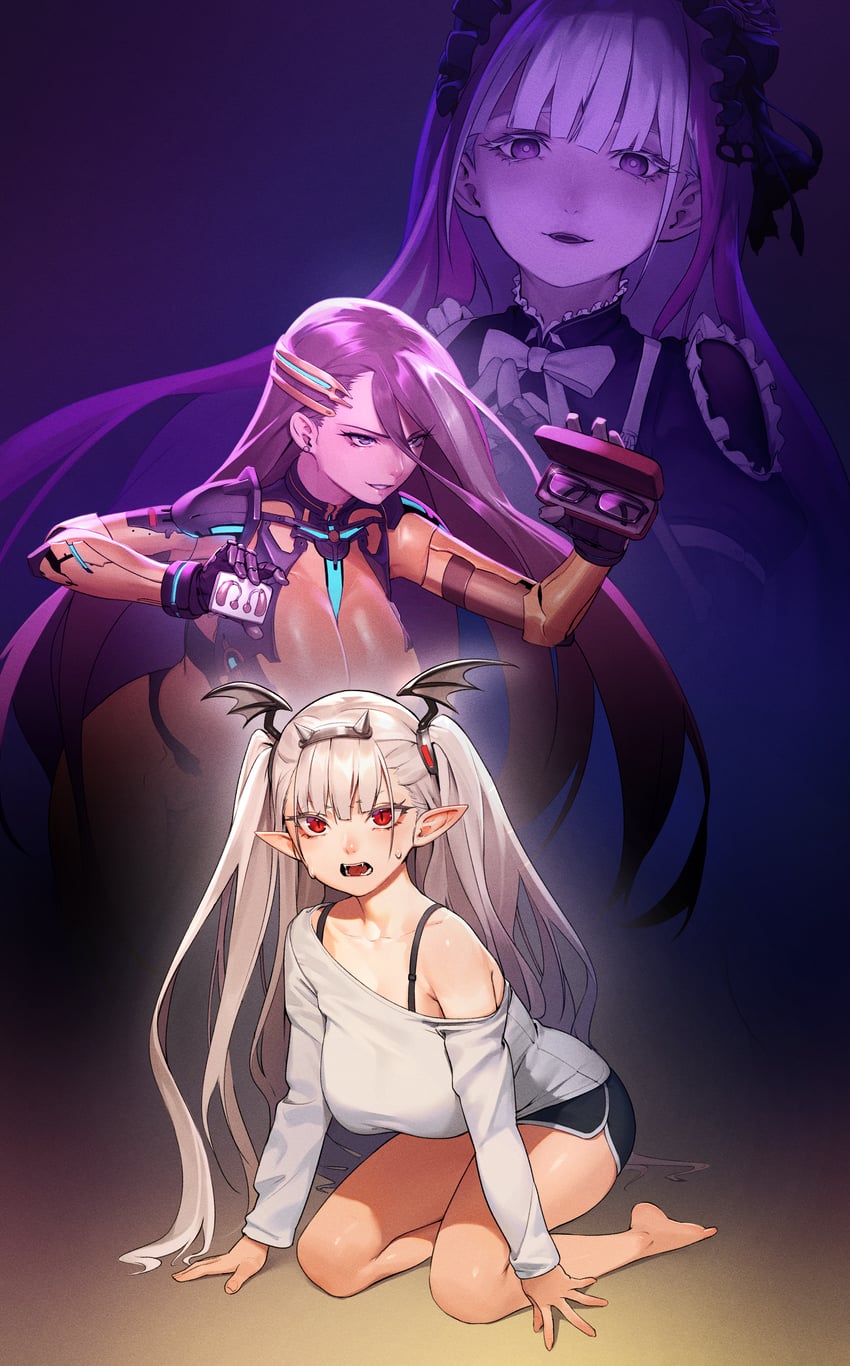 draculina, eternity, and azaz (last origin) drawn by beeeeen