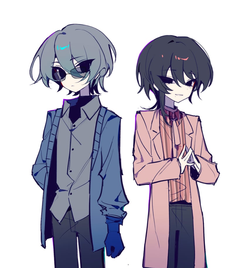 mo chengwei and liu qingcheng (touqi guaitan) drawn by xiayemusheng