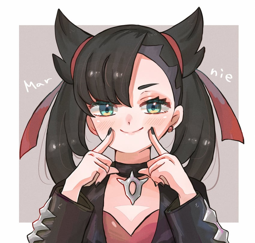 marnie (pokemon and 1 more) drawn by ngo_(ngo_hotategoya)