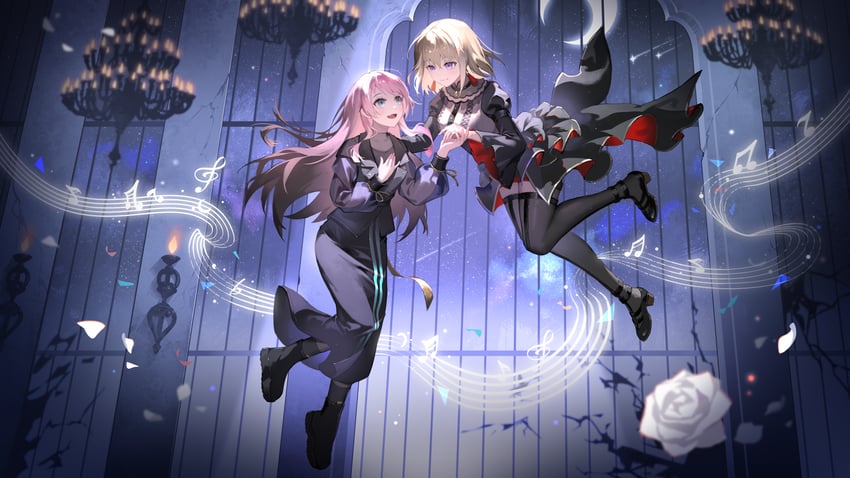 chihaya anon and misumi uika (bang dream! and 1 more) drawn by jin_xi_liu