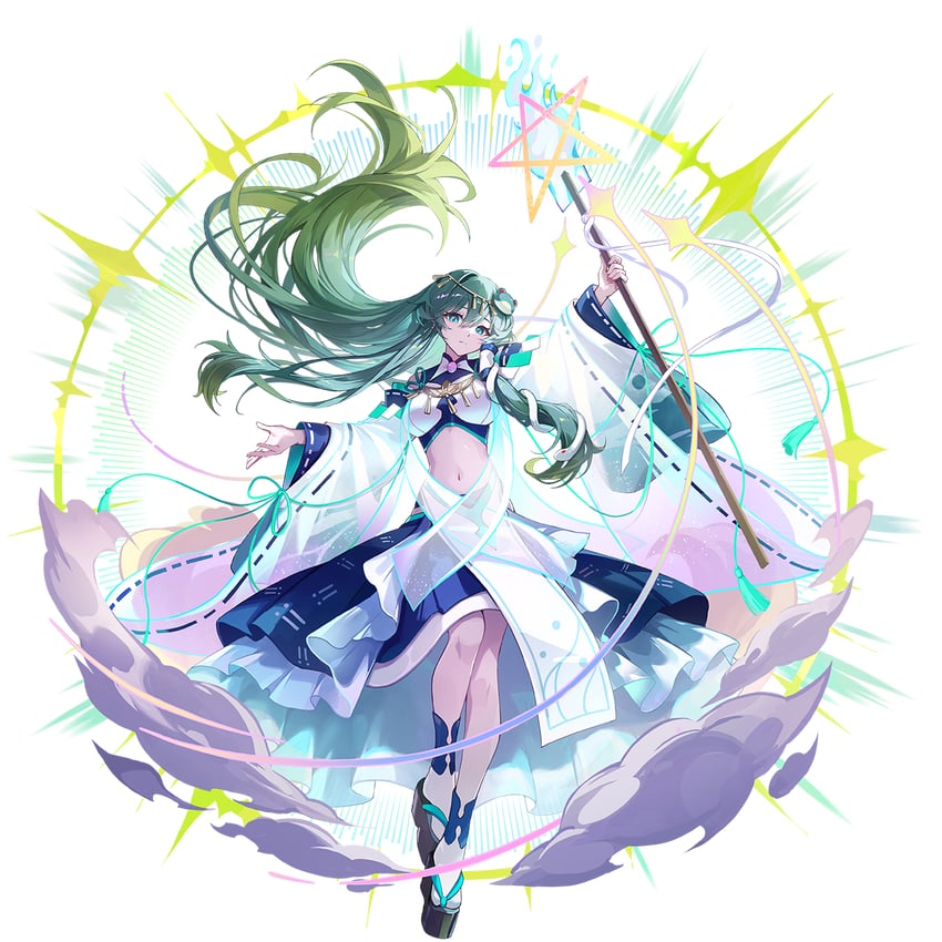 kochiya sanae (touhou and 1 more) drawn by u_u_zan
