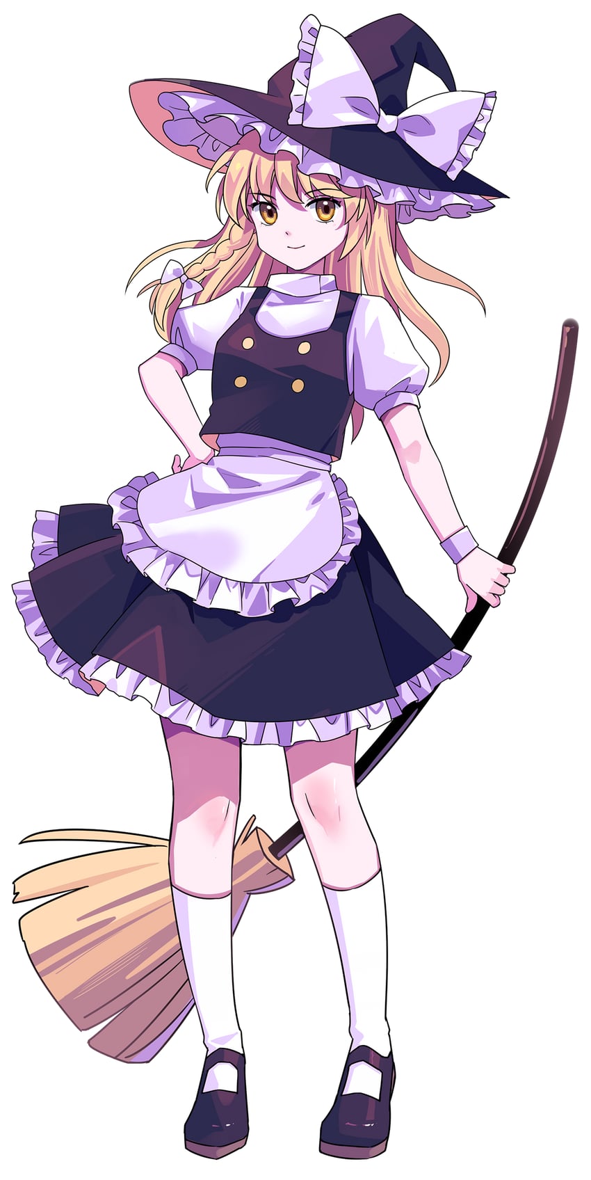 kirisame marisa (touhou) drawn by ssm_(ssm82048039)
