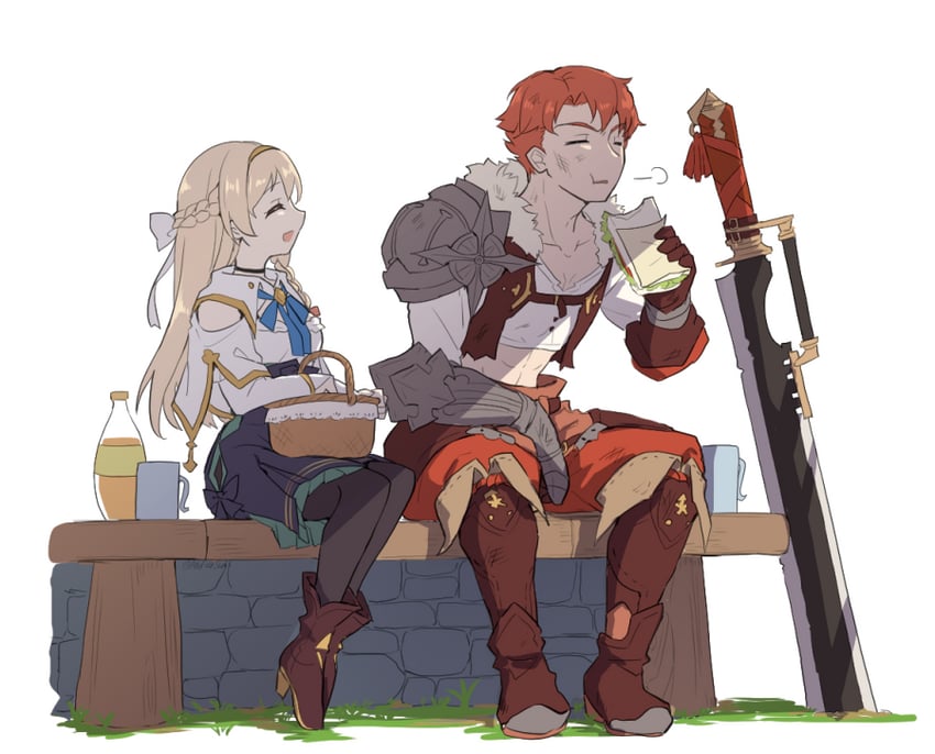 klaudia valentz and lent marslink (atelier and 2 more) drawn by karasumi_(aiseec)