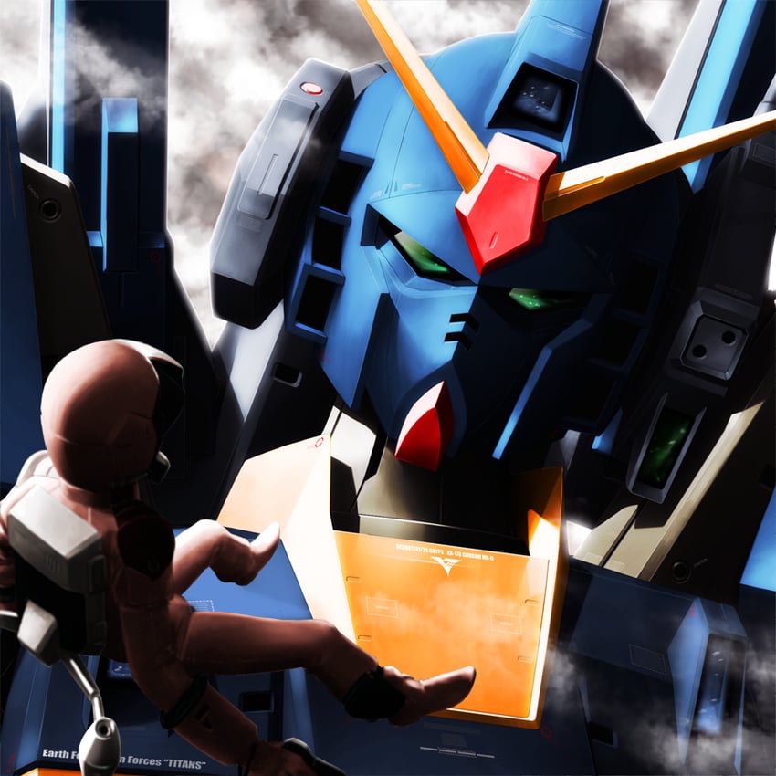 quattro bajeena and gundam mk ii (gundam and 1 more) drawn by yamarata