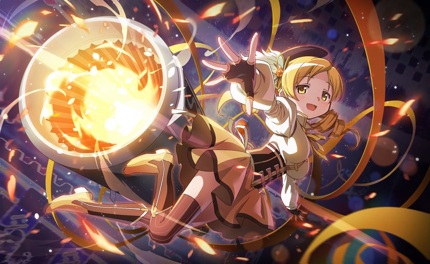 tomoe mami (mahou shoujo madoka magica and 1 more)