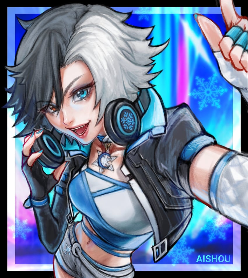 luna snow (marvel and 1 more) drawn by ai_shou