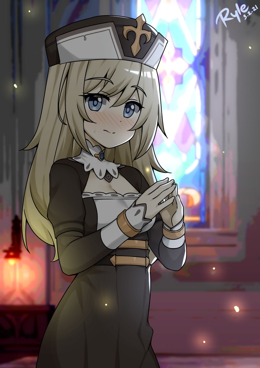 barbara (genshin impact) drawn by ryle
