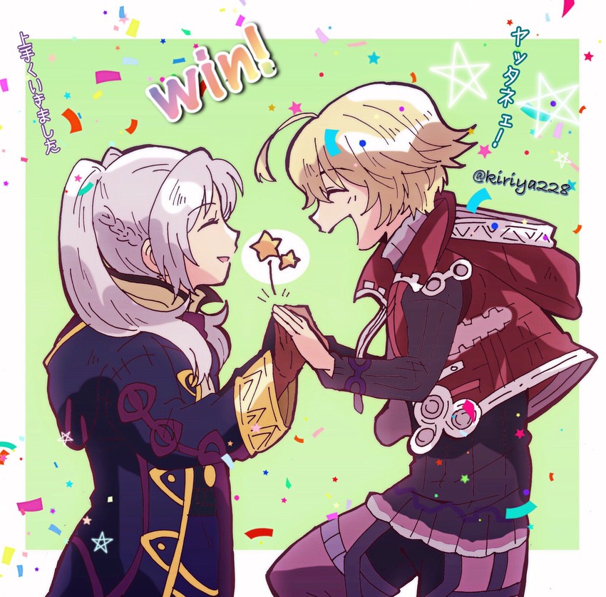 female robin and shulk (fire emblem and 4 more) drawn by kiriya_(552260)