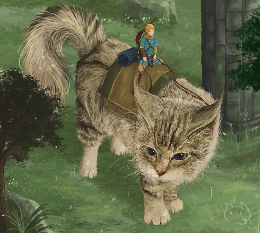link (the legend of zelda and 1 more) drawn by kamimon2016