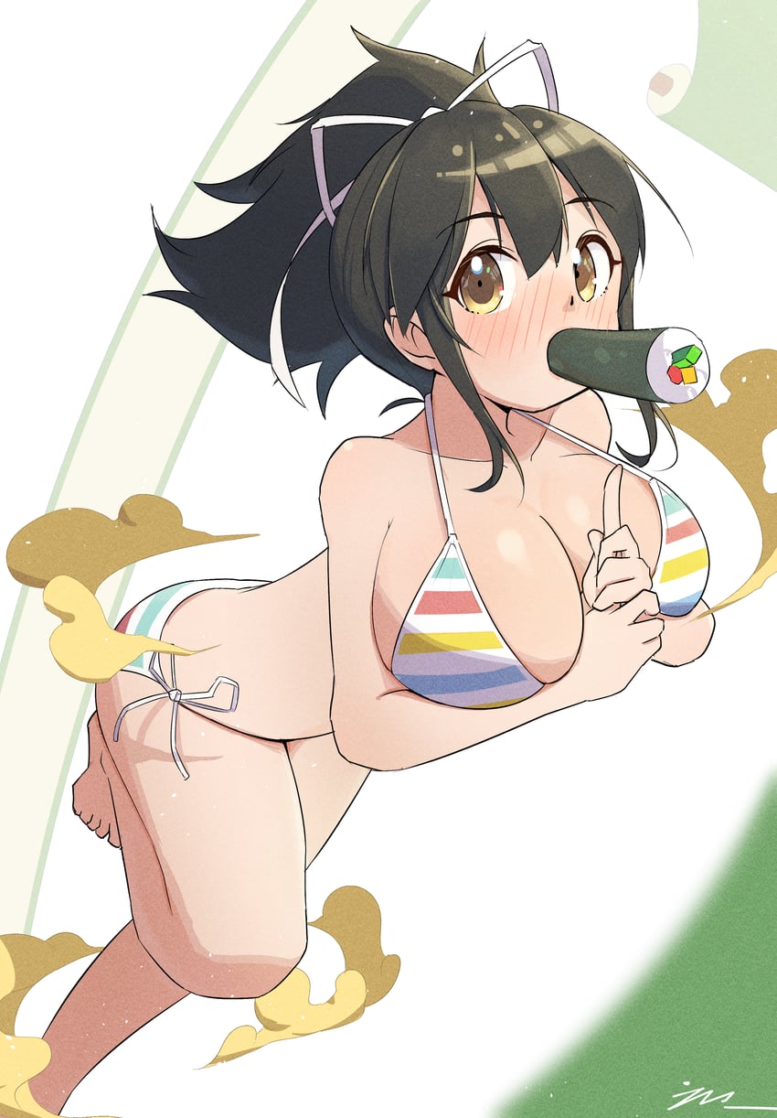 asuka (senran kagura and 1 more) drawn by emma_(3one3o)