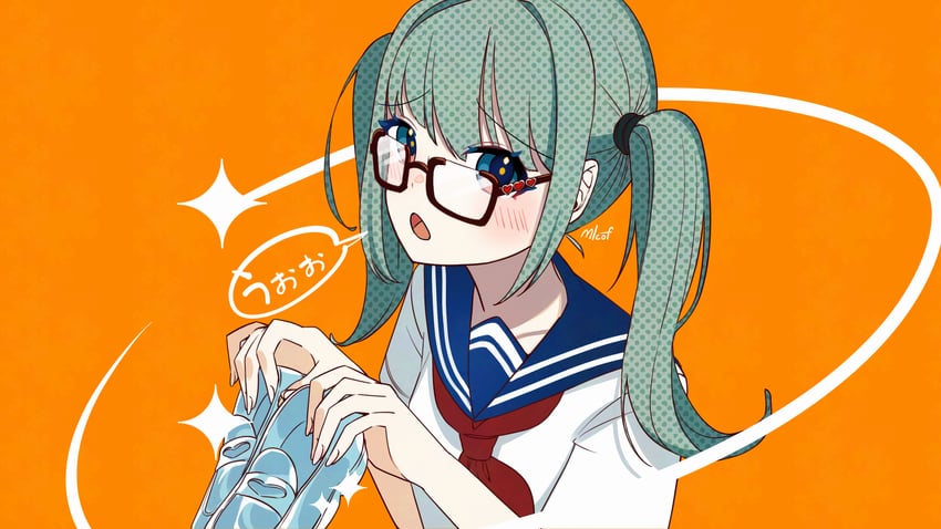 hatsune miku (vocaloid and 1 more) drawn by pita5ling