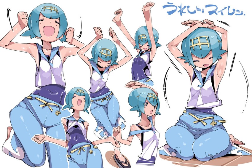 lana (pokemon and 1 more) drawn by chris_(mario)