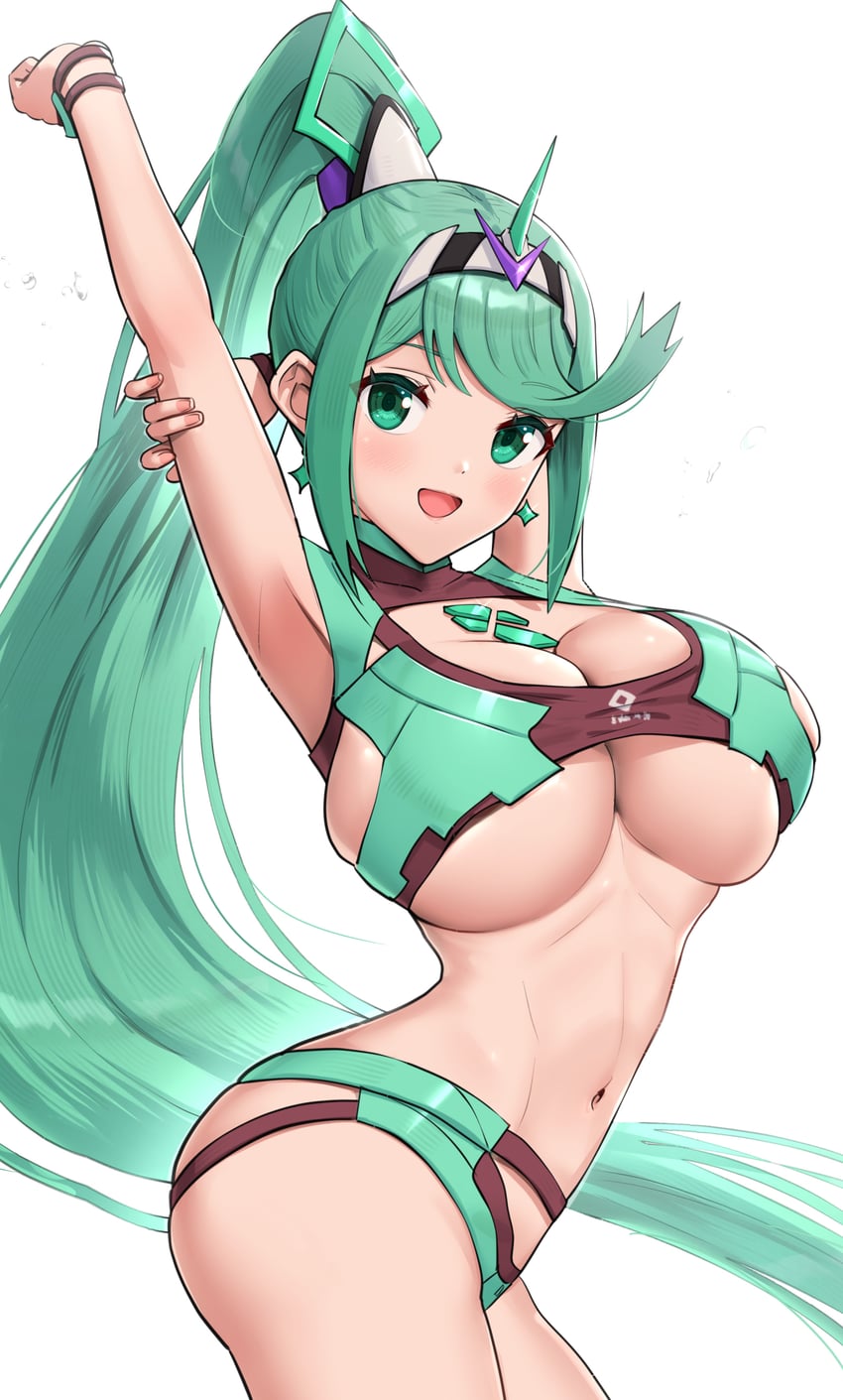 pneuma (xenoblade chronicles and 2 more) drawn by gonzarez