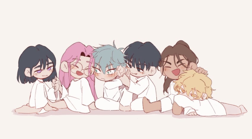 sua, mizi, till, ivan, luka, and 1 more (alien stage) drawn by luyin_412