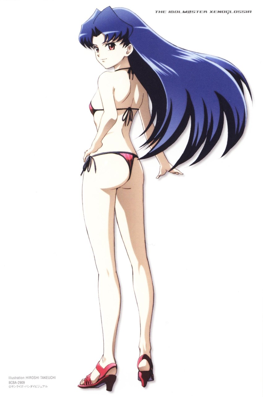 kisaragi chihaya (idolmaster and 1 more) drawn by takeuchi_hiroshi