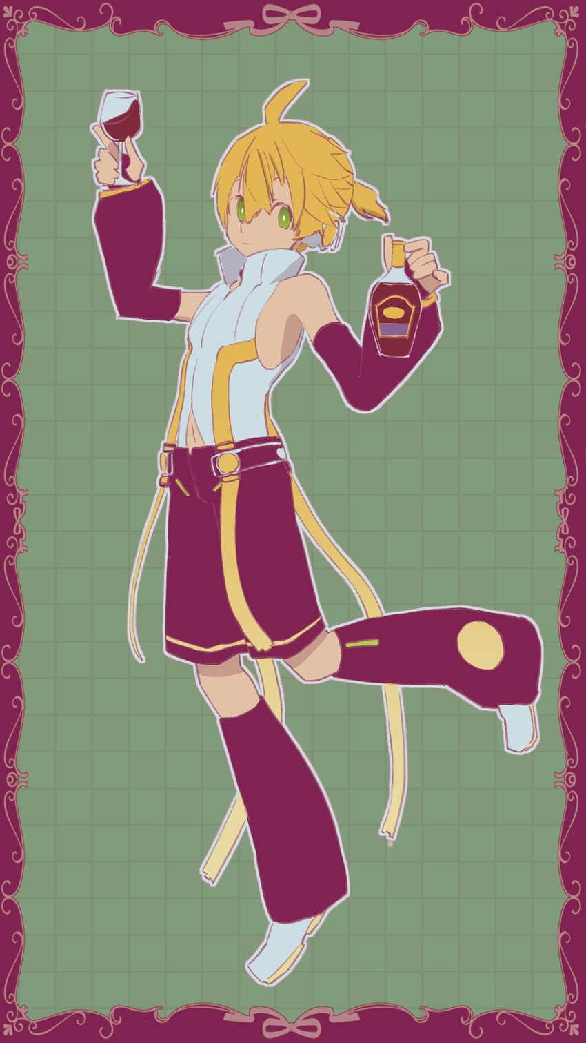 kagamine len (vocaloid) drawn by d_futagosaikyou