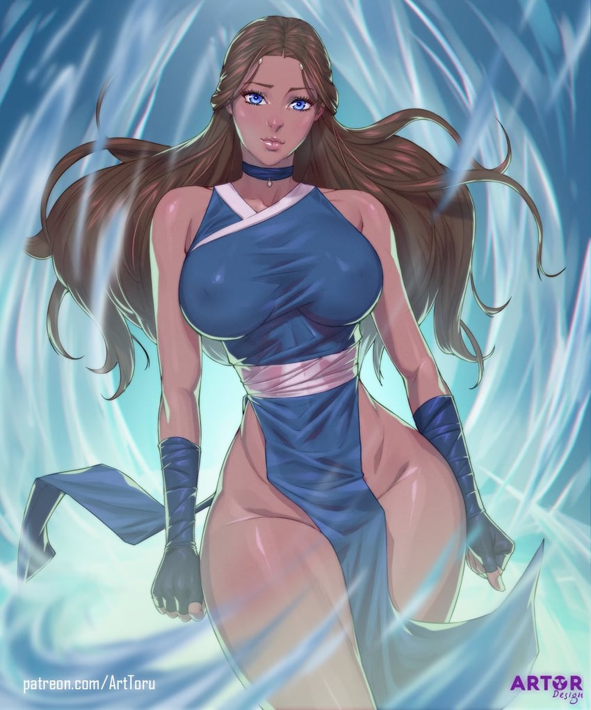 katara (avatar legends and 1 more) drawn by arttoru