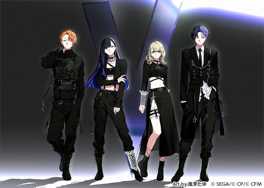 shinonome akito, shiraishi an, aoyagi touya, and azusawa kohane (project sekai and 1 more) drawn by kazari_tayu