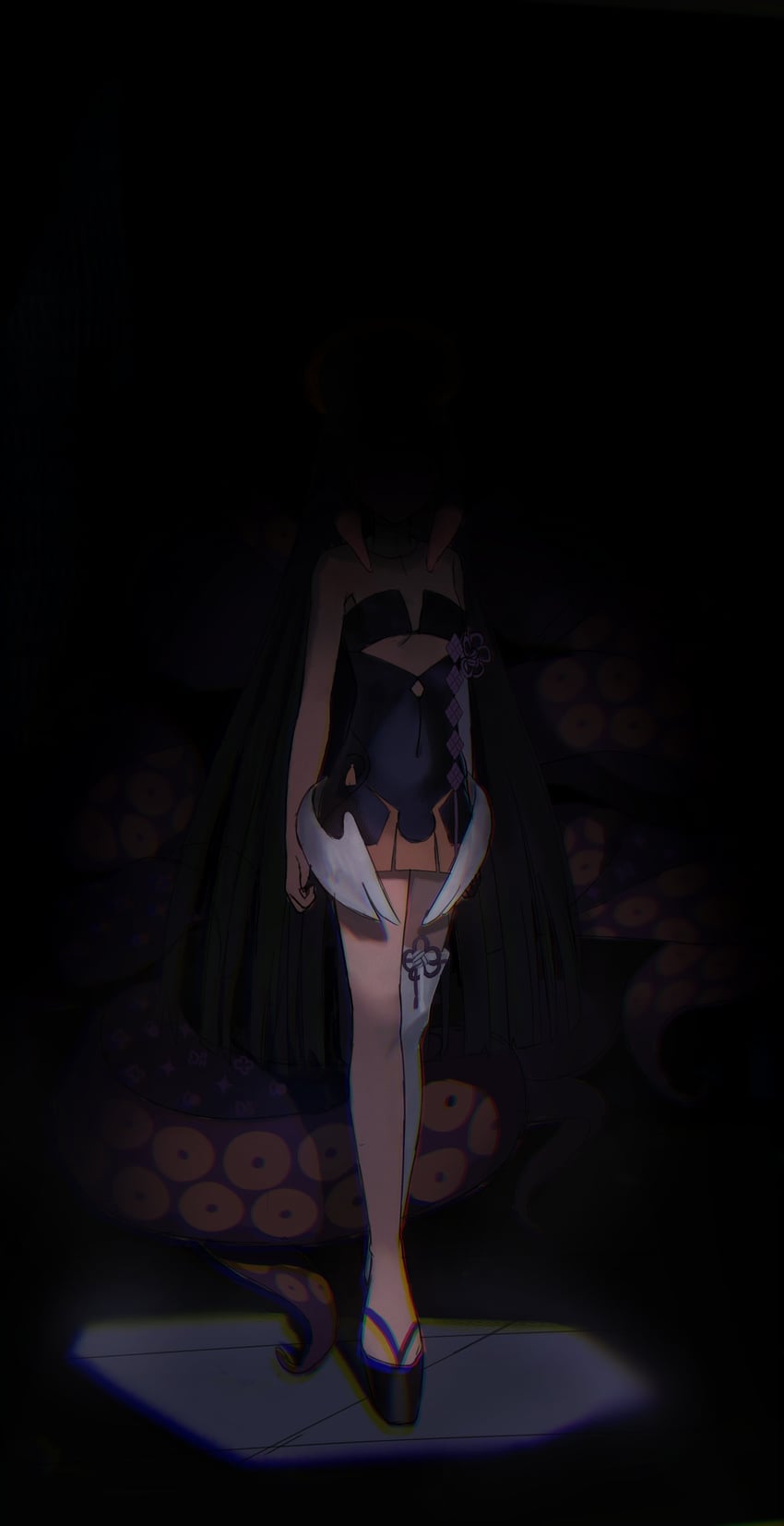 ninomae ina'nis (hololive and 1 more) drawn by chantu_irasu