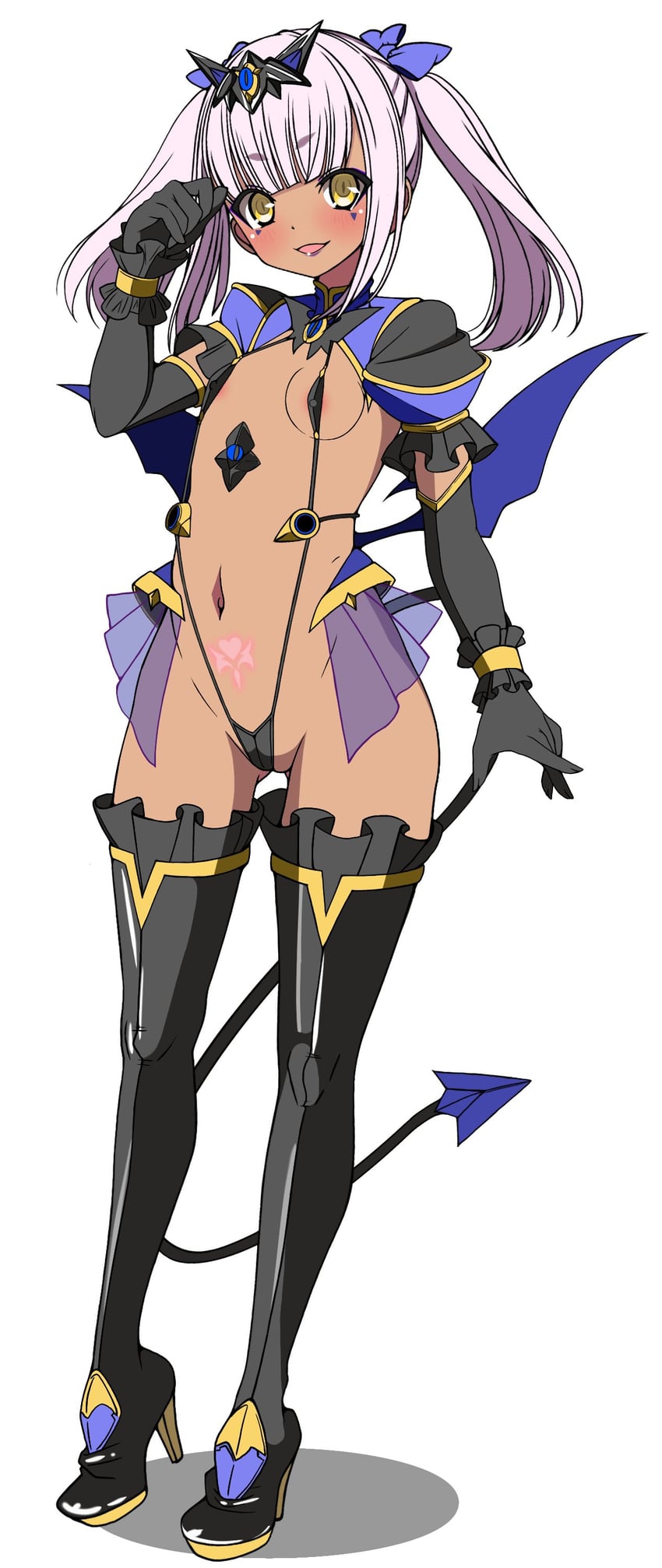 rindou shizune (gunslinger stratos and 1 more) drawn by frozen_gingasan