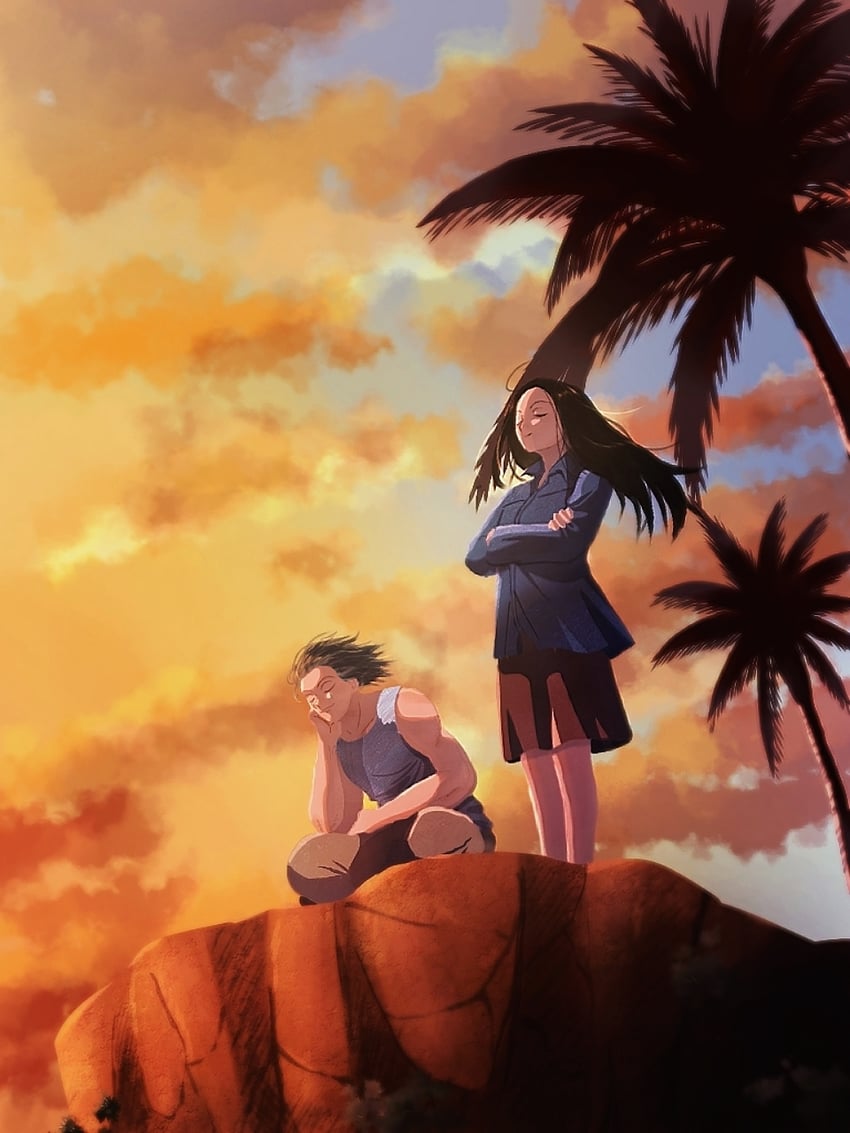 hisoka morow and illumi zoldyck (hunter x hunter) drawn by thicopoyo