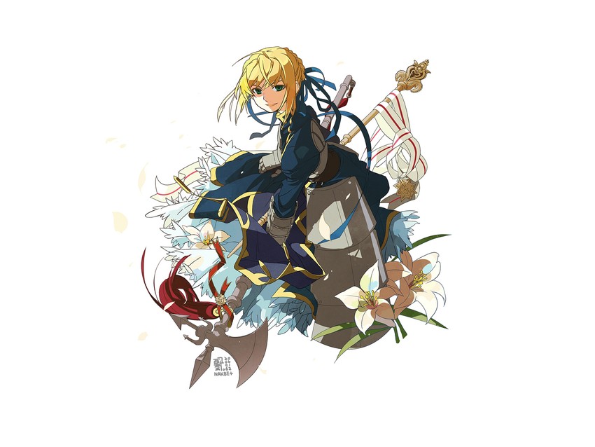 artoria pendragon and saber (fate and 1 more)