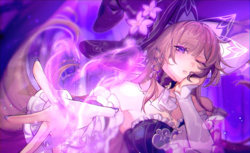 herta and the herta (honkai and 1 more) drawn by evuu