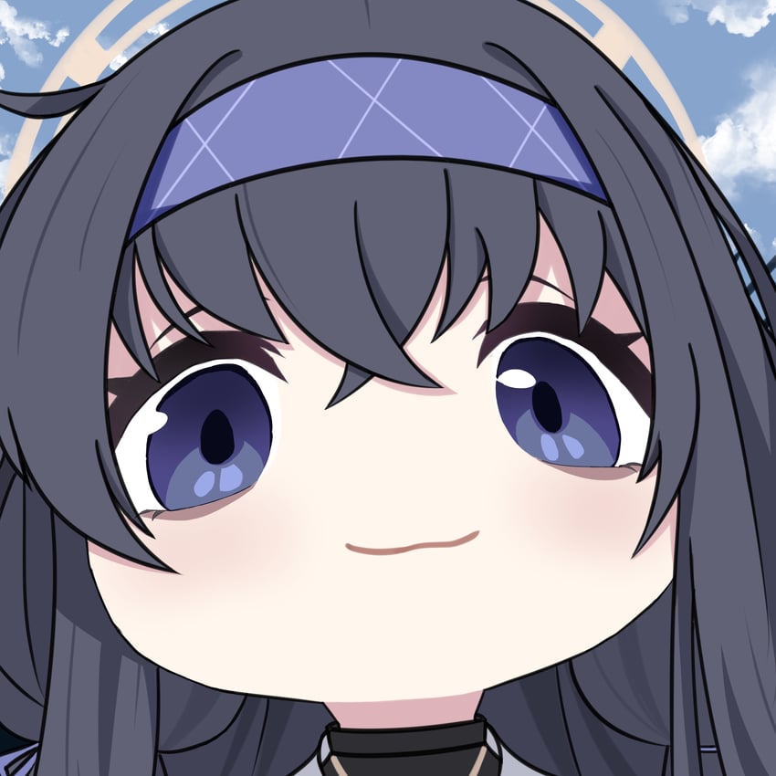 ui (blue archive) drawn by kunjuan_shala