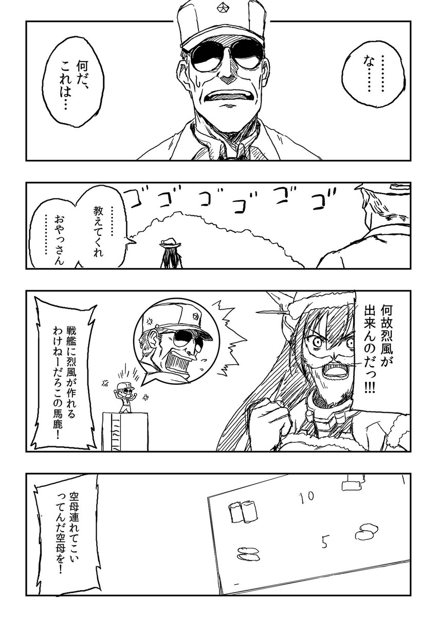 nagato, fairy, and sakaki seitarou (kantai collection and 1 more) drawn by kohige