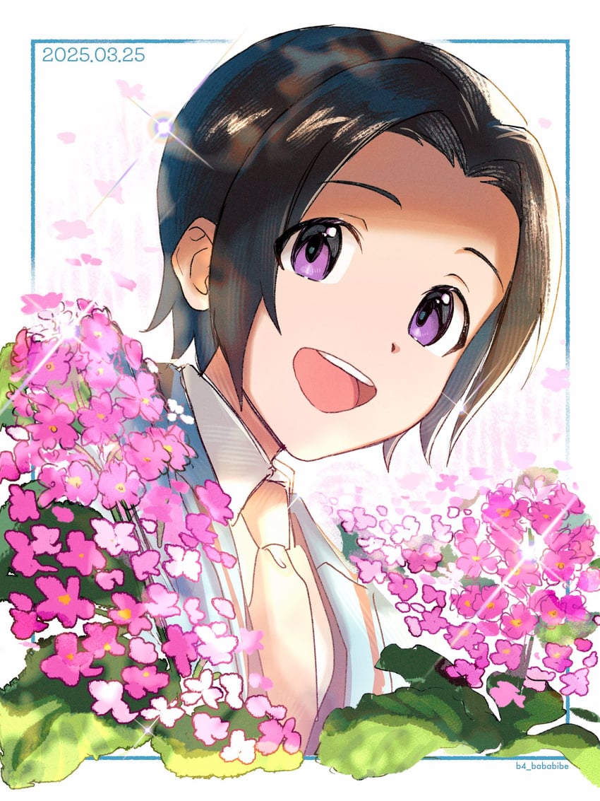 okamura nao (idolmaster and 1 more) drawn by b4_bababibe