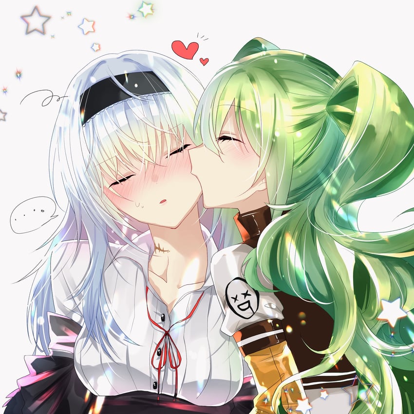 thunder and m950a (girls' frontline) drawn by nadeshiko_(forever-5stars)