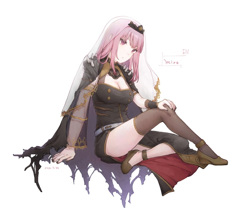 mori calliope (hololive and 1 more) drawn by miya8111
