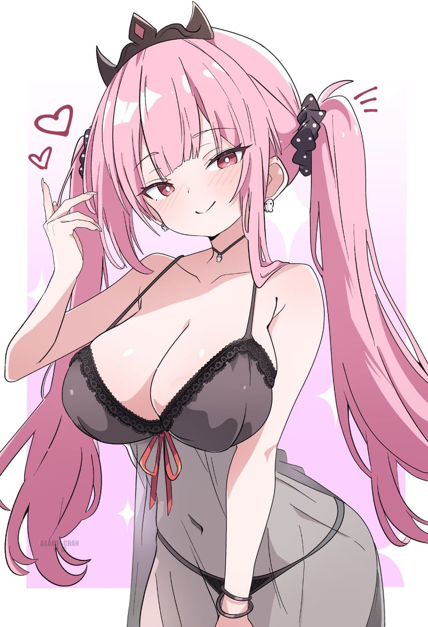 mori calliope (hololive and 1 more) drawn by asami-chan