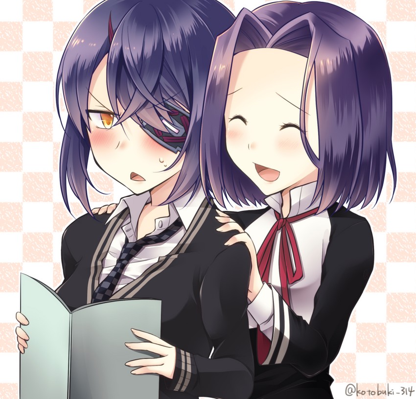 tenryuu and tatsuta (kantai collection) drawn by kotobuki_(momoko_factory)