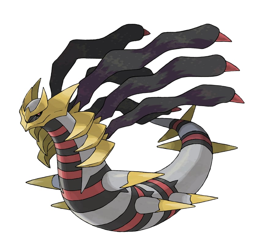 giratina (pokemon and 2 more) drawn by sugimori_ken