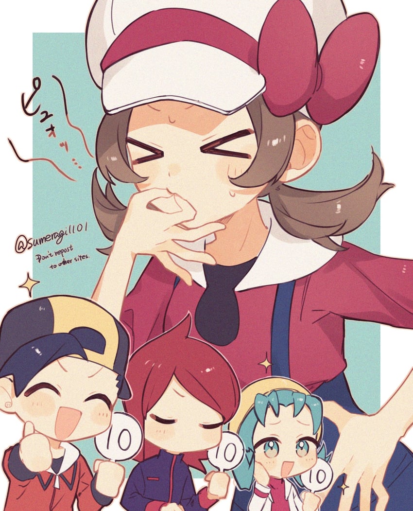ethan, lyra, silver, and kris (pokemon and 1 more) drawn by sumeragi1101