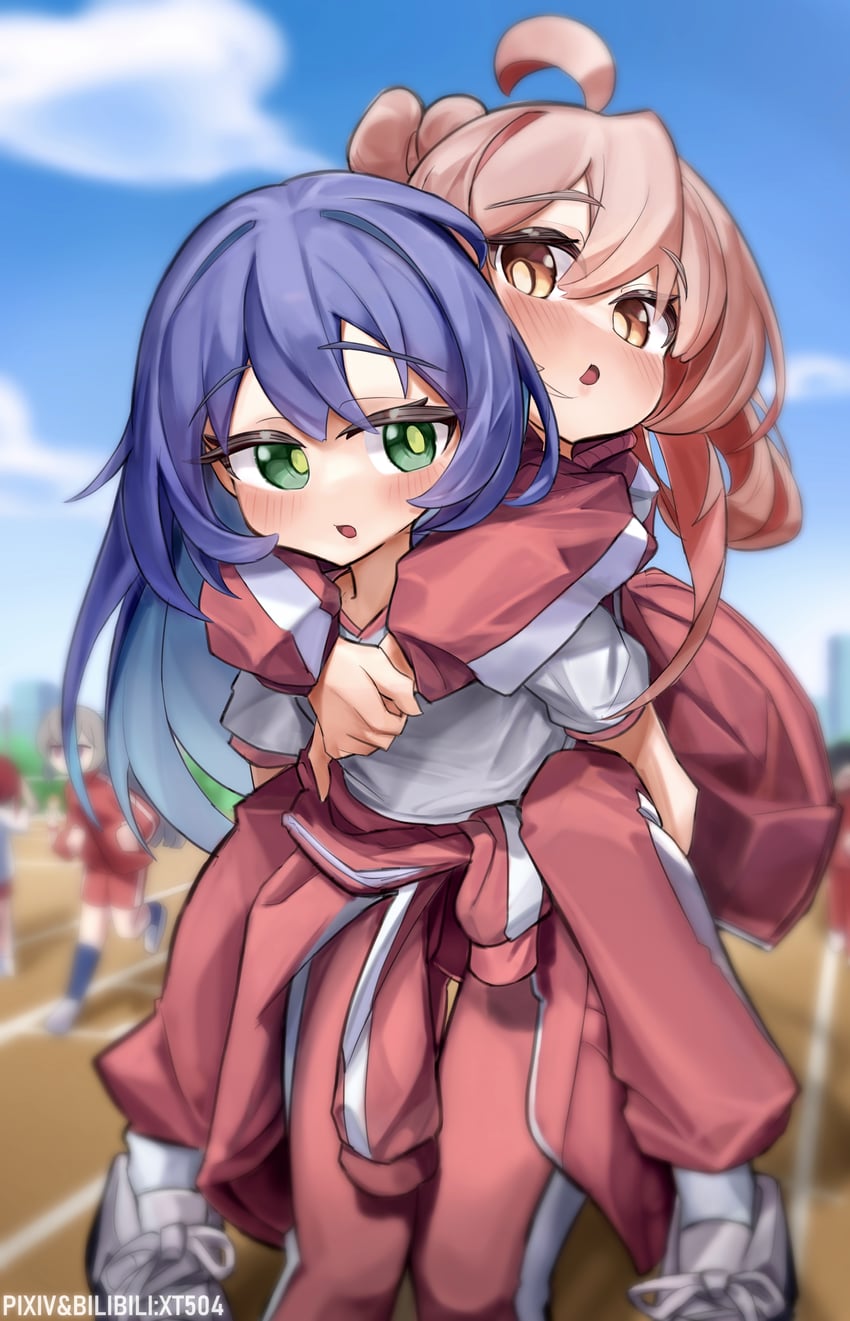 oyama mahiro and tenkawa nayuta (onii-chan wa oshimai!) drawn by xt504