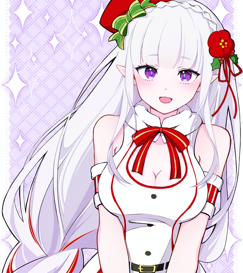 emilia (re:zero kara hajimeru isekai seikatsu) drawn by premium_(prmsub)