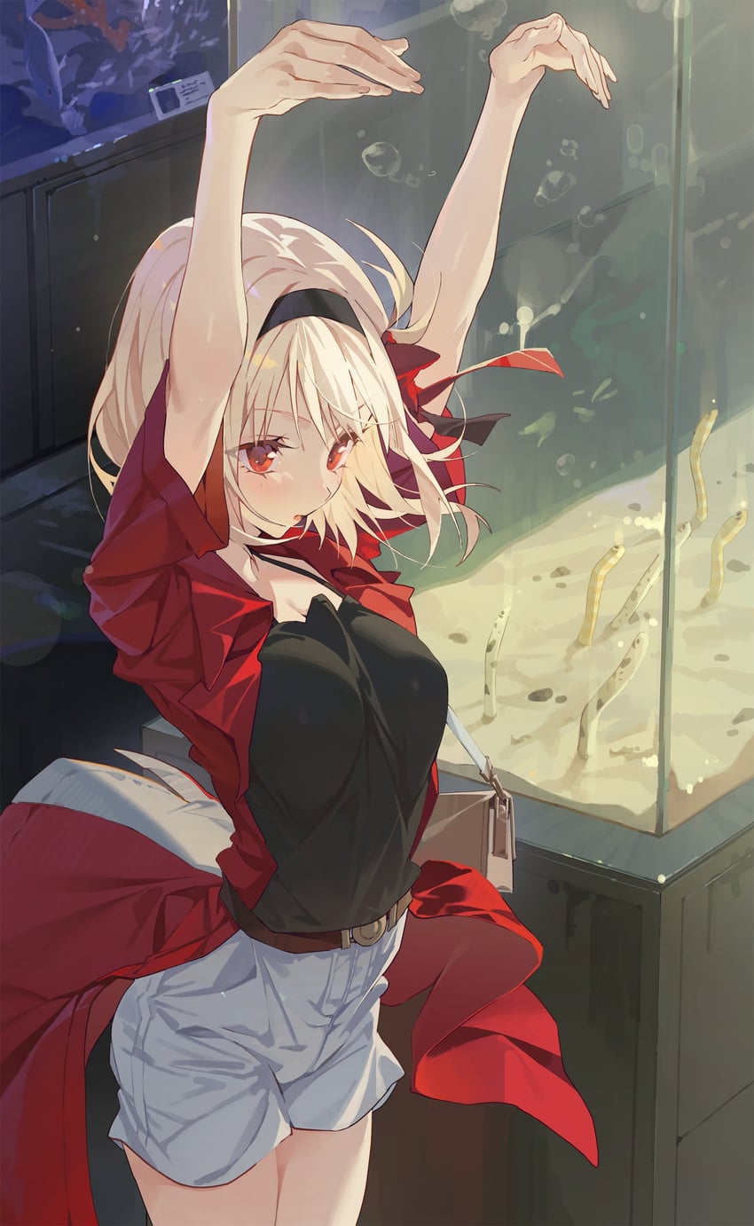 nishikigi chisato (lycoris recoil) drawn by hxxg
