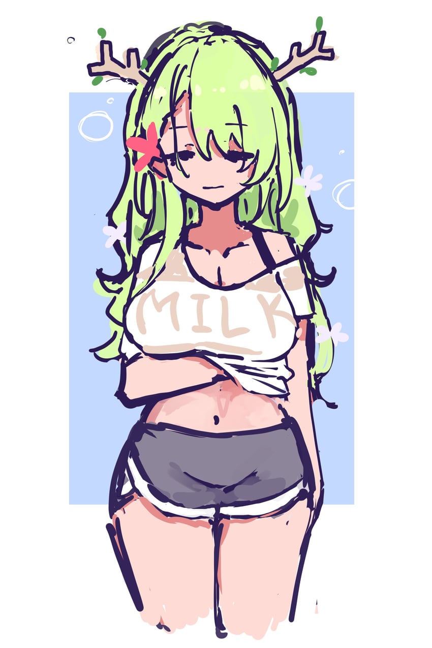 ceres fauna (hololive and 1 more) drawn by ty4nak