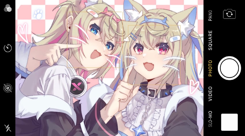 fuwawa abyssgard and mococo abyssgard (hololive and 1 more) drawn by tazaki_yokka