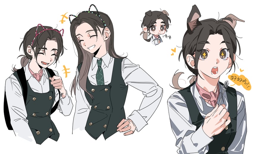 yoo je-i and woo seul-gi (friendly rivalry) drawn by molu_stranger
