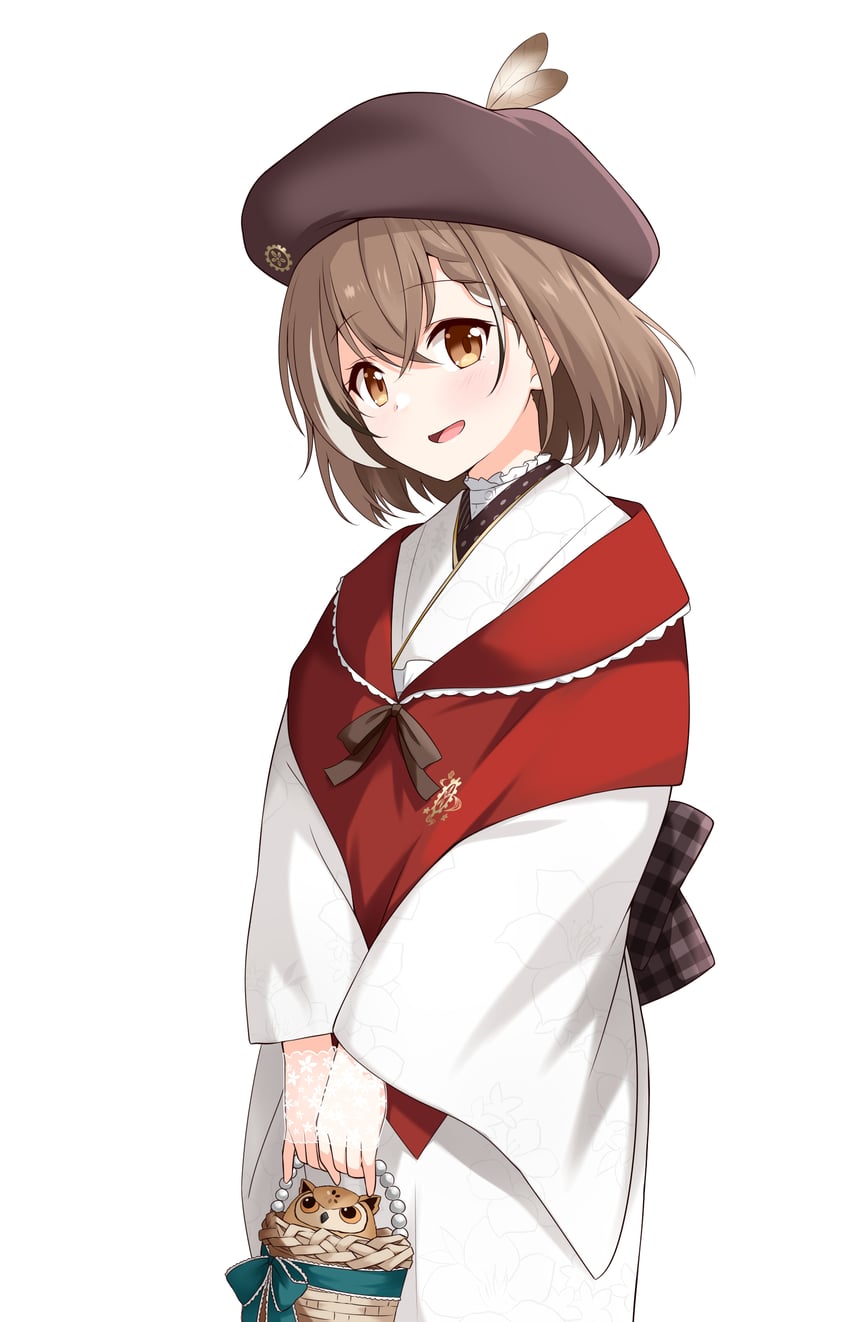 nanashi mumei and hootsie (hololive and 1 more) drawn by felutiahime