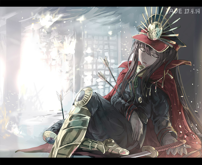 oda nobunaga (fate and 1 more) drawn by souly