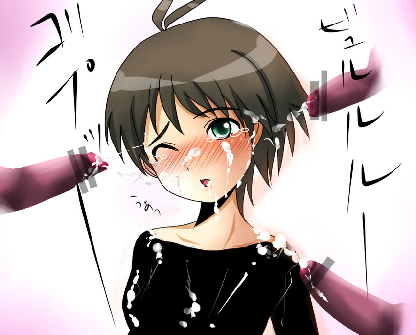 kikuchi makoto (idolmaster and 1 more) drawn by igarashi_(piyopiyo9999)